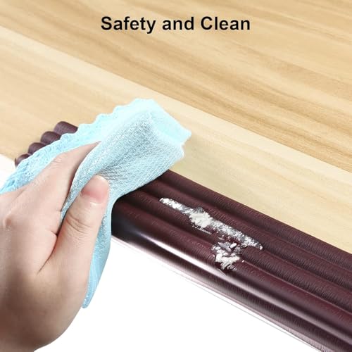 Image of Oudain-Corner Protector for Baby, Widen Edge Protector with Adhesive Backing, Baby Proofing Edge Corner Protectors Self Adhesive Furniture Corner Guard Bumper for Table, Desk, Fireplace (2 Meter)