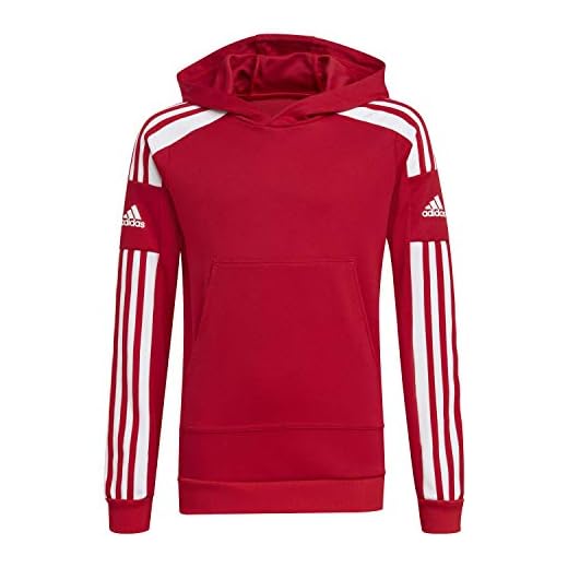 adidas Unisex niños Sweatshirt, Team Power Red/White, 11-12 Años