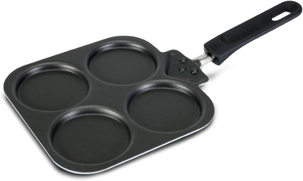NIRLEP Multi Snack Maker, Aluminium, Black
