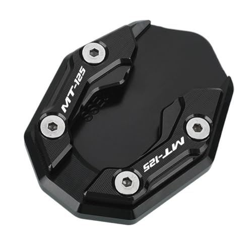 Extension béquille latérale MT-15 aluminium CNC support premium noir