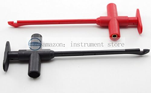Insulation Piercing Clip Test Probe Banana Jack Spring Needle Loaded Copper