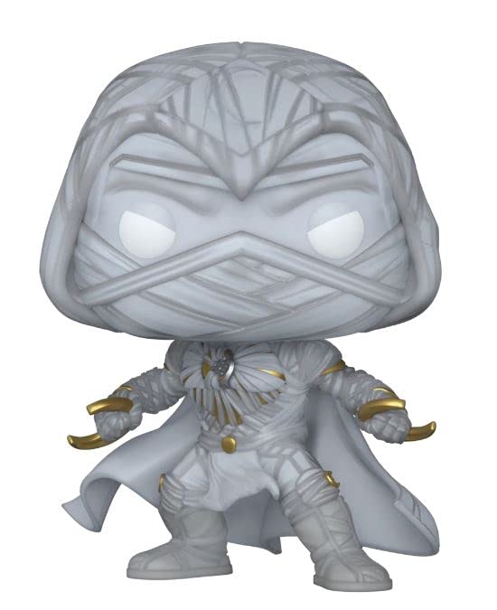 Funko Pop Moon Knight With Weapon Exclusive 1074 Protector And Box Include