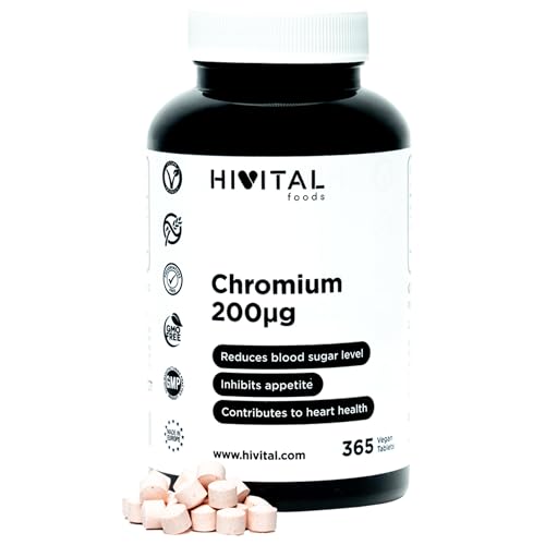 Hivital Vegan Chromium Supplements – High Biodisponibility