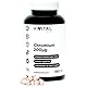 Chrom 200 mcg. 365 vegane Tabletten für 1 Jahr Kur. 200 µg reines Chrom pro Tablette. Das beste Chrom-Picolinat, hoch bioverfügbar und ohne chemische Zusätze. Hergestellt von HIVITAL