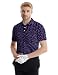AYUNIX Golf Shirts for Men Funny Education Polo Shirts Quick Dry Short Sleeve Moisture Wicking Performance Golf Polos