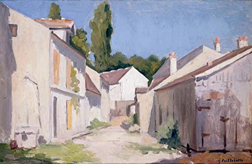 Un Chemin d'Yerres de Gustave Caillebotte Impression sur Toile 60x90cm