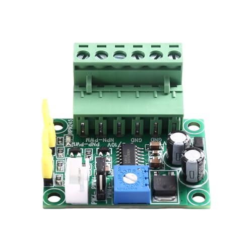 Image of Aundhegrtt NPN-PWM 5V 24V Level Output DC 0-5V/0-10V to 0-100% Analog Input Voltage PWM Signal Generator PLC AD Converter Module