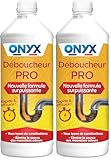 Onyx - Déboucheur Canalisation Professionnel - Formule Professionnelle & Surpuissante - Ra...