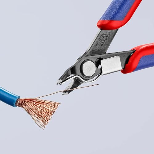 KNIPEX Electronic Super Knipsmit Mehrkomponenten-Hüllen 125 mm, 78 41 125