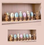 8-Pc. Bunny and Egg Figurines