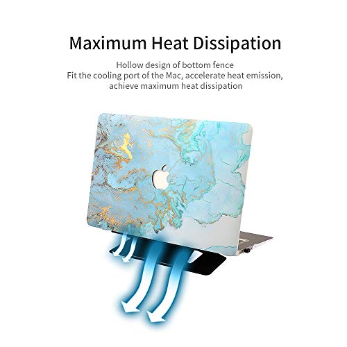 Btuty Caso Super Fino Revestido de Borracha Revestido Shell Capa Protetora Compatible with Apple 13