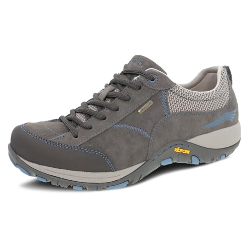 Image of Dansko Paisley Waterproof Outdoor Sneakers for Women - Comfortable, Breathable Walking Shoes with Arch Support - Stain Resistant Sneakers with Slip Resistant Rubber Outsole - Great for Hiking