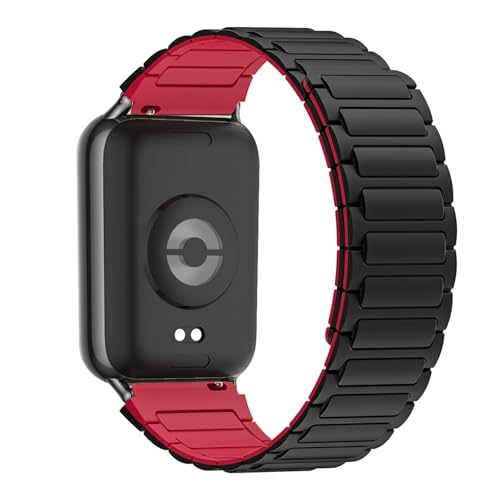 Bracelet silicone pour Mi Band 8 Pro et Redmi Watch 4 à boucle magnétique