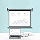 Retoo DisplayPort auf HDMI-Adapter Mini Display Port auf HDMI-Konverter Adapter zu HDMI Buchse kompatibel mit HDTV Monitor Projektor Desktop Surface Minidisplayport Thunderbolt 25,5 cm Schwarz