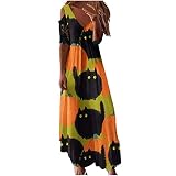 Generic Kapitäne Abendkleid Top Lady Sportkleid Langärmelige Abendmantel Exklusive Spitzenkleid Für Frauen Brautkleid Köcheln Sommerkleid Mit Taschen Lässige Brautkleid Mit Ärmeln Kurzärmeliges