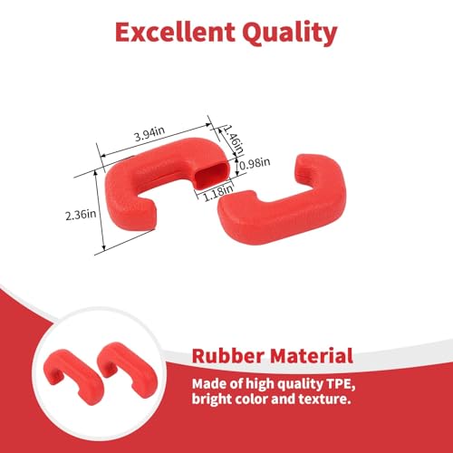 Linskip Capas de gancho de reboque adequadas para Ford Bronco Sport 2021 2022 2023 2024, protetores