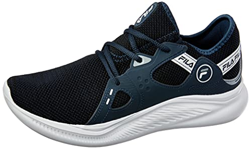 Tênis, Presence, Fila, Masculino, Marinho/Branco/Prata, 41