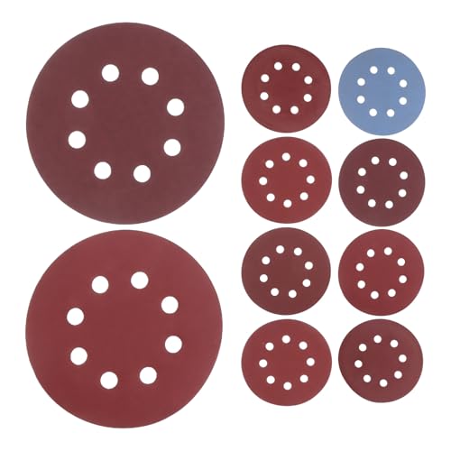 WOONEKY 120������ 8���~�`�S�����T���h�y�[�p�[�f�B�X�N 125mm �`�O���b�g����f�B�X�N ������ �؍H�p�T���_�[�p�b�h ��C���H��Ή�