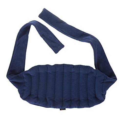SunnyBay Microwavable Heating Pads for Back Pain Relief – 58 in. Heat Wrap with Straps - Neck Shoulder Heat Packs – Moist Heat Hot Compress - Microwave Heating Pad - Neck Warmer Hot Pack (Blue)