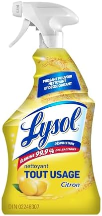 Lysol All Purpose Cleaner Trigger Spray, Lemon Scent, 650 mL - 2