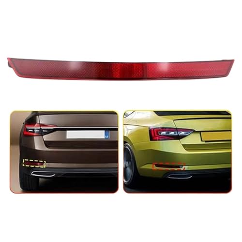 Rétroréflecteur pare-chocs arrière Skoda Superb III finition origine