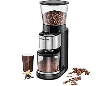 Kaffeemühle Rommelsbacher EKM 500 mit Kegelmahlwerk und Waage