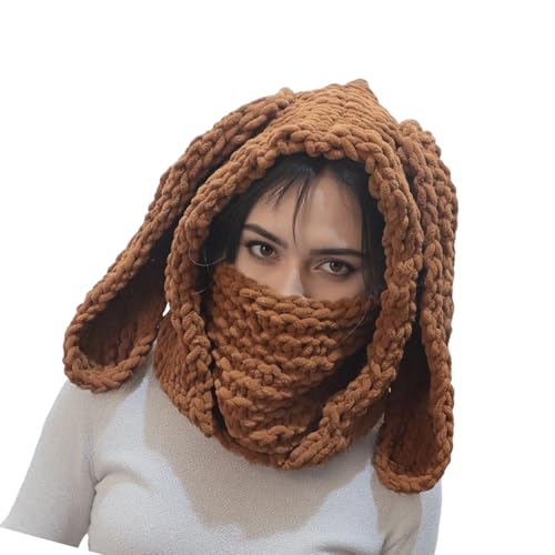Bonnet lapin pour cosplay et sorties hivernales au chaud en toute originalité