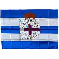 RC Deportivo De La Coruña | Bandera Franjas Horizontales