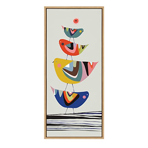 Kate and Laurel Sylvie The Family Tree Panel Framed Canvas