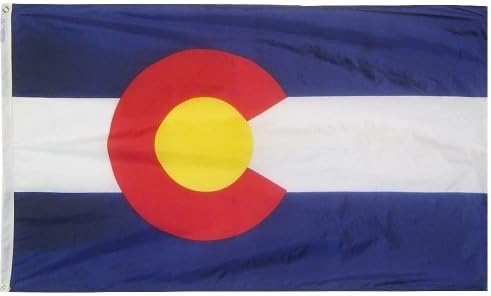 4x6' Colorado Nylon State Flag - All Weather, Durable, Outdoor Nylon Flag - All Star Flags