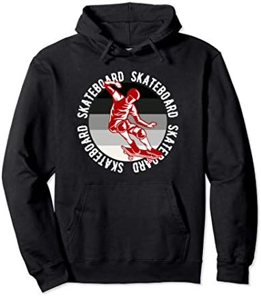 Skateboarding Men Women Kids Skateboard Pullover Hoodie
