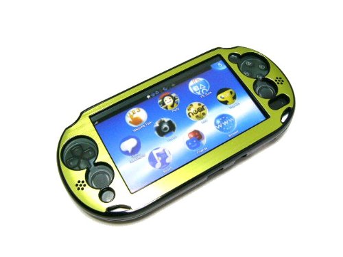 PSVITA2000�p�ی�v���X�`�b�Nx�A���~���[�P�[�X�J�o�[ (�ΐF)