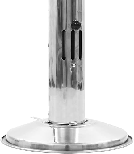 Miniatura 7 de GOLINPEILO Kamado - Parrilla de barbacoa ahumador de cerámica de 31.9 pulgadas, parrilla de carbón portátil al aire libre para pizza, verduras,