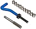 E-Z Lok EK31015 Helical Threaded Insert Kit, 304 Stainless Steel, 3/8"-24 Thread Size, 0.563" Installed Length (Pack of 10)