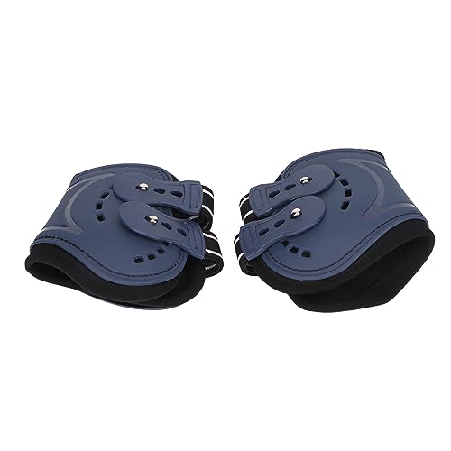 Protetor de Perna de Cavalo, Absorvente de Impacto, Evita Escorregões, Respirável, Botas Traseiras d