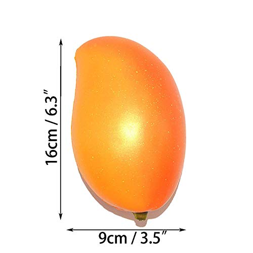 Squishy Gold Mango Colossal Slow Rising Scented Fruit Squishies - image 2