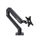FLEXIMOUNTS F9 Desk Mount for 10"-30" Computer Monitor with Swing Monitor arm and 2 USB Cables,With Clamp or Grommet Desktop Support , 4.4-19.8 lbs weight support