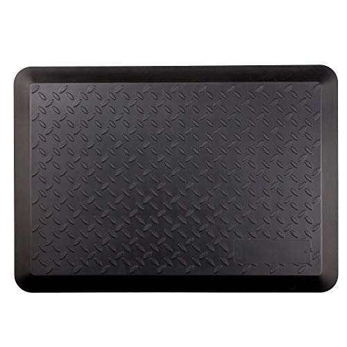 Premium Anti-Fatigue Standing Comfort Mat for Desk and Kitchen Floor - Mats Rugs for Office Cushioned Size 27.5"x19.5"