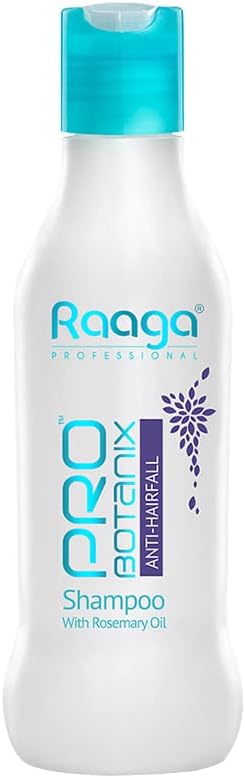 Raaga Professional Anti Hair Fall Shampoo | Strengthening Shampoo with Rosemary Oil | Reduces Hair Thinning & Breakage | Nourishes Scalp & Strengthens Hair | 6.76 Fl Oz (200ml)
