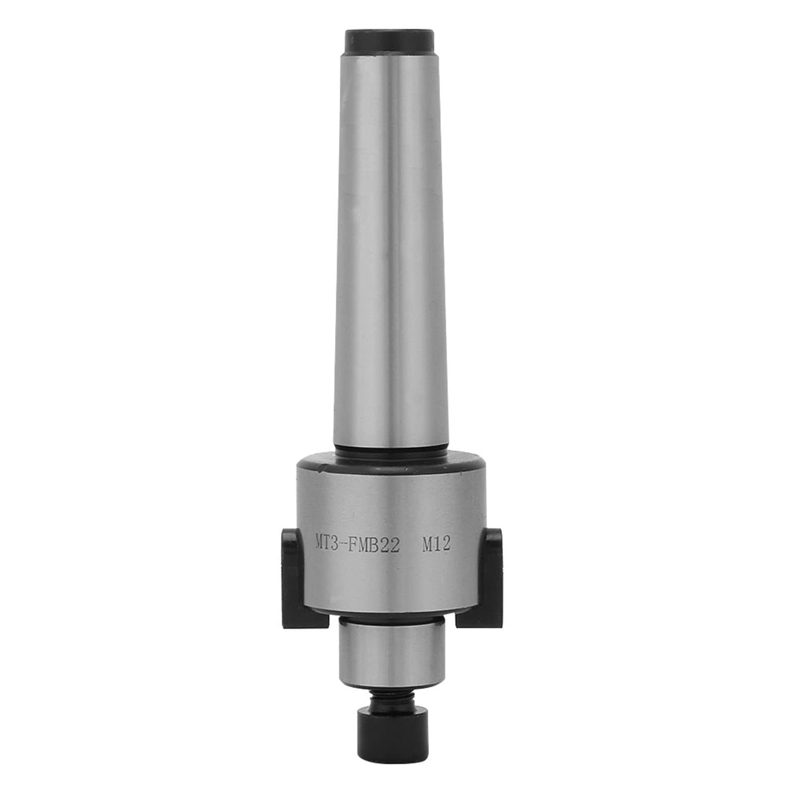 Fafeicy Soporte de Fresado Cónico M12 de Acero 138 mm Ranura 22 mm para Corte de Chapa Metálica MT3-FMB22