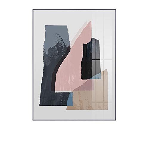 Affiches de salon modernes superposition colorée triptyque design - 2