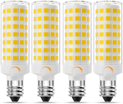 2-Pack E11 LED Bulbs – 7W (75W Equivalent), 750LM, Dimmable, Daylight 6000K, Candelabra Base