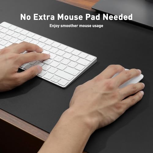 V-CUBE Designs Premium Vegan Leather Dual Color Desk Mat 90X45cm 1.8mm Thick| Laptop Mat/Extended Large Mouse Pad, Reversible Deskspread |High Tear/Peel Strength|Anti-Slip,Splash-Proof| Black&Orange - Buy V-CUBE Designs Premium Vegan Leather Dual Color Desk Mat 90X45cm 1.8mm Thick| Laptop Mat/Extended Large Mouse Pad, Reversible Deskspread |High Tear/Peel Strength|Anti-Slip,Splash-Proof| Black&Orange Online at Low Price in India - Amazon.in - Image 7