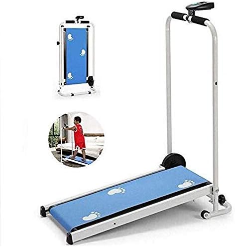 Caminadora Plegable Mini para Caminar y Trotar, Correa 79x29 cm con Display - Azul