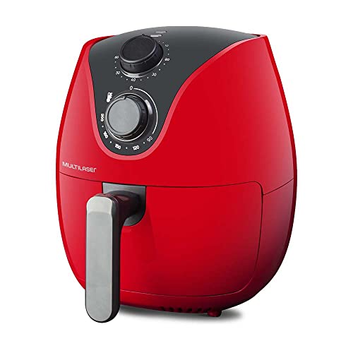 Fritadeira Elétrica Air Fryer 4L 1500W 220V Vermelho Multi - CE084