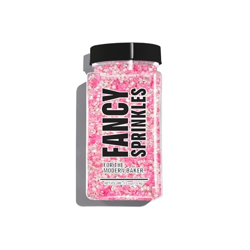 Fancy Sprinkles Limited Edition Valentine's Day Fairy Floss Cotton Candy Flavored Fancy Sugar (0.5c)