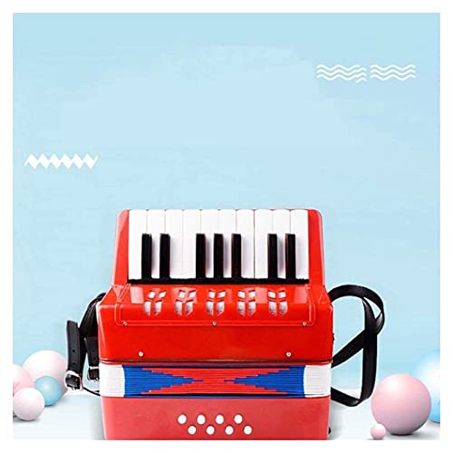 JXRY Children's Accordeon Toetsenbord Instrument met Trein Sleutel Ventiel Hand met Eeronderwijs Educatief Instrument… - Image 3
