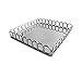 American Atelier 1332766 Looped Square Mirror Tray, Silver