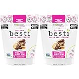 Wholesome Yum Besti Natural Sugar Substitute - Keto Granulated Monk Fruit Sweetener Blend With Allulose (No Erythritol) - Non GMO, Zero Calorie, Zero Carb, Sugar Free, No Aftertaste (12 oz, 2 Pack)
