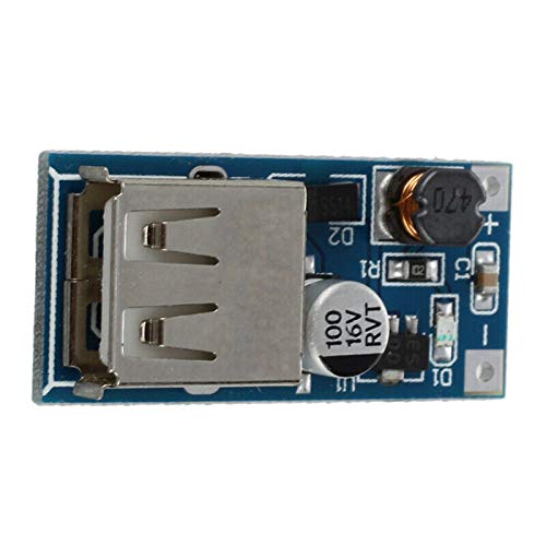 Generic 1X(Mini PFM C-DC 0.9V-5V to USB 5V DC Boost Step-up Power Supply M J3I5